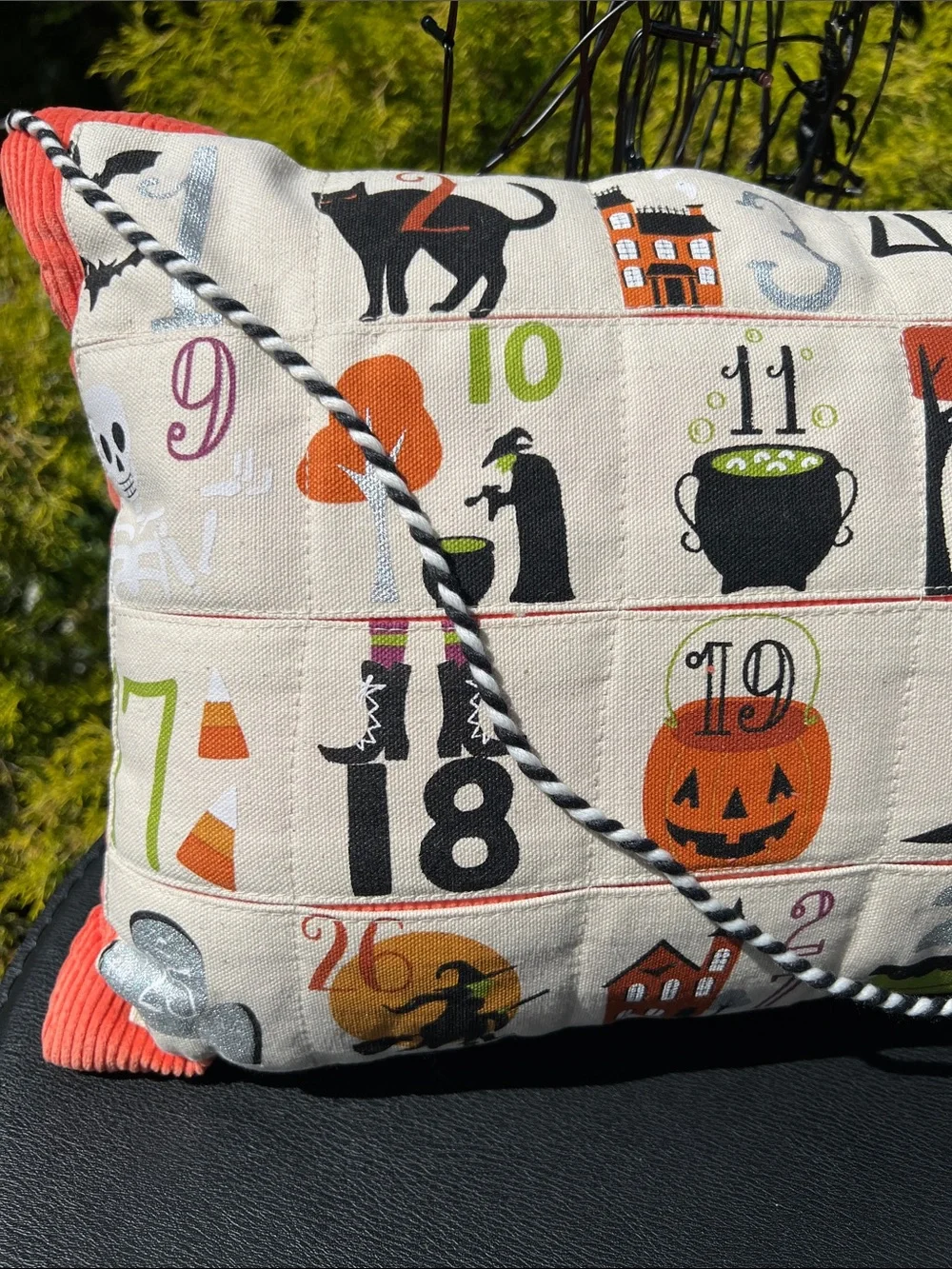 Isaac Mizrahi Countdown To Halloween Pillow